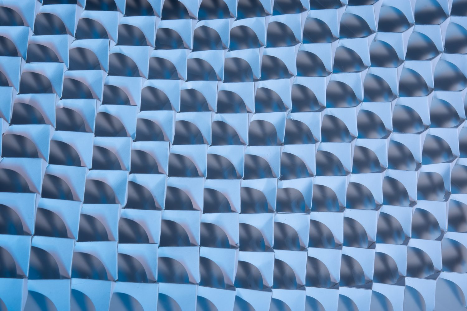 Formstudie in Papier