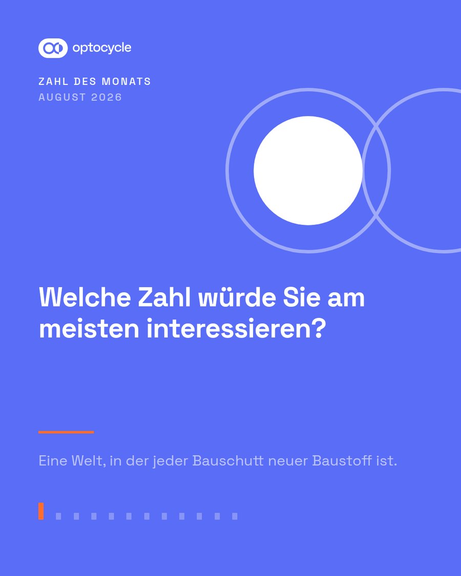 Karte 3 der Serie: eine Frage in weißer Schrift, rechts die Blende mit leerem Ring